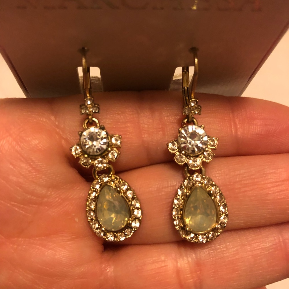 NWT Marchesa jewel dangle earrings - Picture 1 of 3